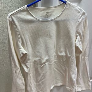 Vintage white long sleeve shirt!